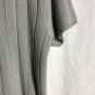 Norton McNaughton Women's L Grey Knit Top Short Sleeve 100% Acrylic