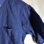 Blue Dress Polo Men's Small 14 1/2 Short Sleeve Bill Blass