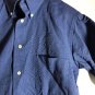 Blue Dress Polo Men's Small 14 1/2 Short Sleeve Bill Blass