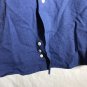 Blue Dress Polo Men's Small 14 1/2 Short Sleeve Bill Blass