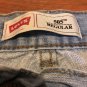 Levi Strauss 505 Regular Fit 33 x 28 Size 14H Zipper Light Blue Cotten