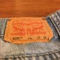 Levi Strauss 505 Regular Fit 33 x 28 Size 14H Zipper Light Blue Cotten