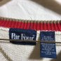Par Four Sweater Long Sleeve XL Pull Over Golf V-Neck