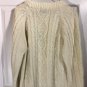 Put-On-Shop Sears For the Male Teen White Acrylic Sweater Large Chest 42 Large