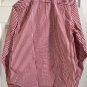 Lauren Ralph Lauren Red Striped Button-Front Blouse Top Shirt: Womens Size 10