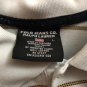 Polo Jeans Co Ralph Lauren Large Polo 100% Cotton Made in USA Blue Yellow Stripe