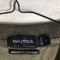 Nautica Gold Polo Men's Large Mercerized Cotton Short Sleeve Tan and Black