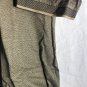 Nautica Gold Polo Men's Large Mercerized Cotton Short Sleeve Tan and Black