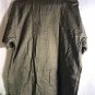 Nautica Gold Polo Men's Large Mercerized Cotton Short Sleeve Tan and Black
