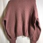 Liz Claiborne Lage Turtle Neck Made in U.S.A. Rose Red Long Sleeve