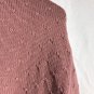 Liz Claiborne Lage Turtle Neck Made in U.S.A. Rose Red Long Sleeve
