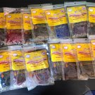 Producer Worms 25 Plastic Worm Packages- Different colors