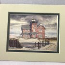 Mak Sherman Lighthouse Matted 7x5 Print