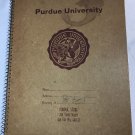 Vintage Purdue University Graphing Notebook Spiral 10'' by 8'' 140-Q