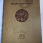 Vintage Purdue University Graphing Notebook Spiral 10'' by 8'' 140-Q