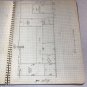 Vintage Purdue University Graphing Notebook Spiral 10'' by 8'' 140-Q