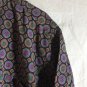 Cellini Collection Men's XL Short Sleeve Black with Funky Design