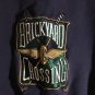 IZOD Club Small Men's Crewneck Sweater Brickyard Crossing Long Sleeve Navy
