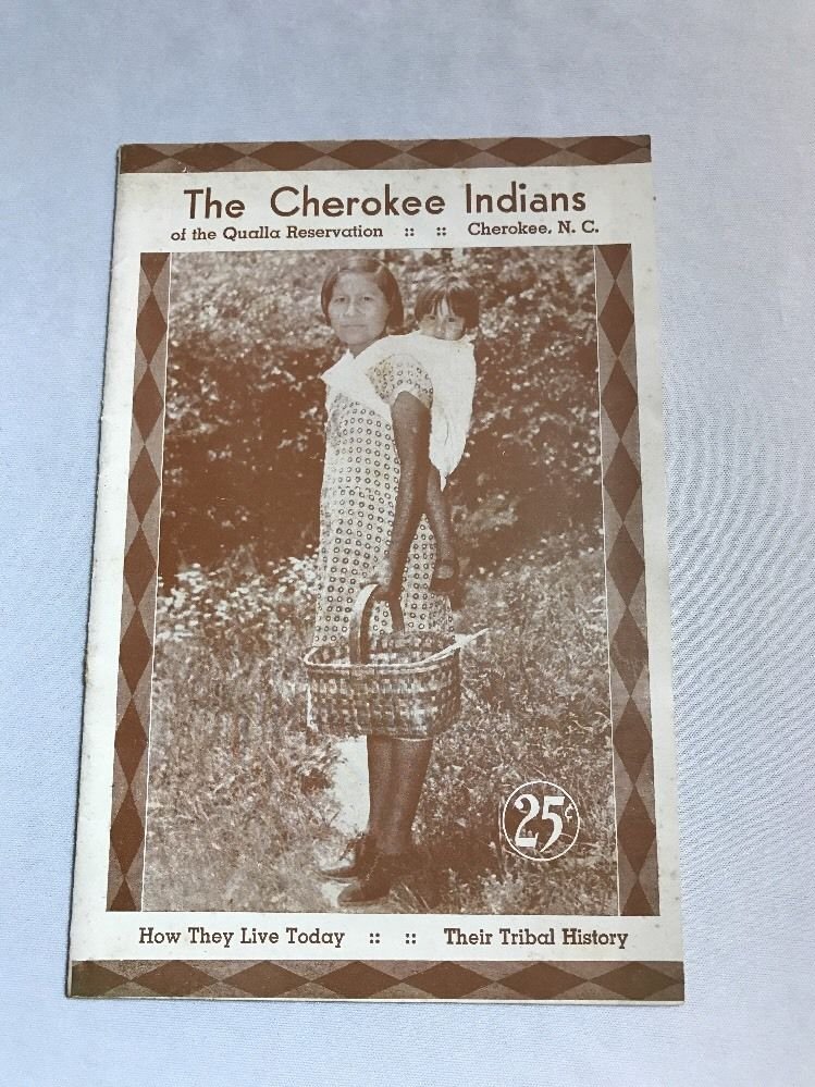 The Eastern Cherokees How They Live Today, Their History by J.L. Caton