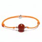 2nd Chakra bracelet , Genuine Carnelian