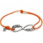 Infinity You and Me Bracelet, Sterling Silver