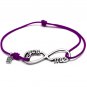 Infinity You and Me Bracelet, Sterling Silver