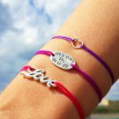 Bracelet Love, sterling silver