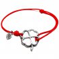 Good luck bracelet, sterling silver