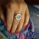 Ring Turn On, sterling silver