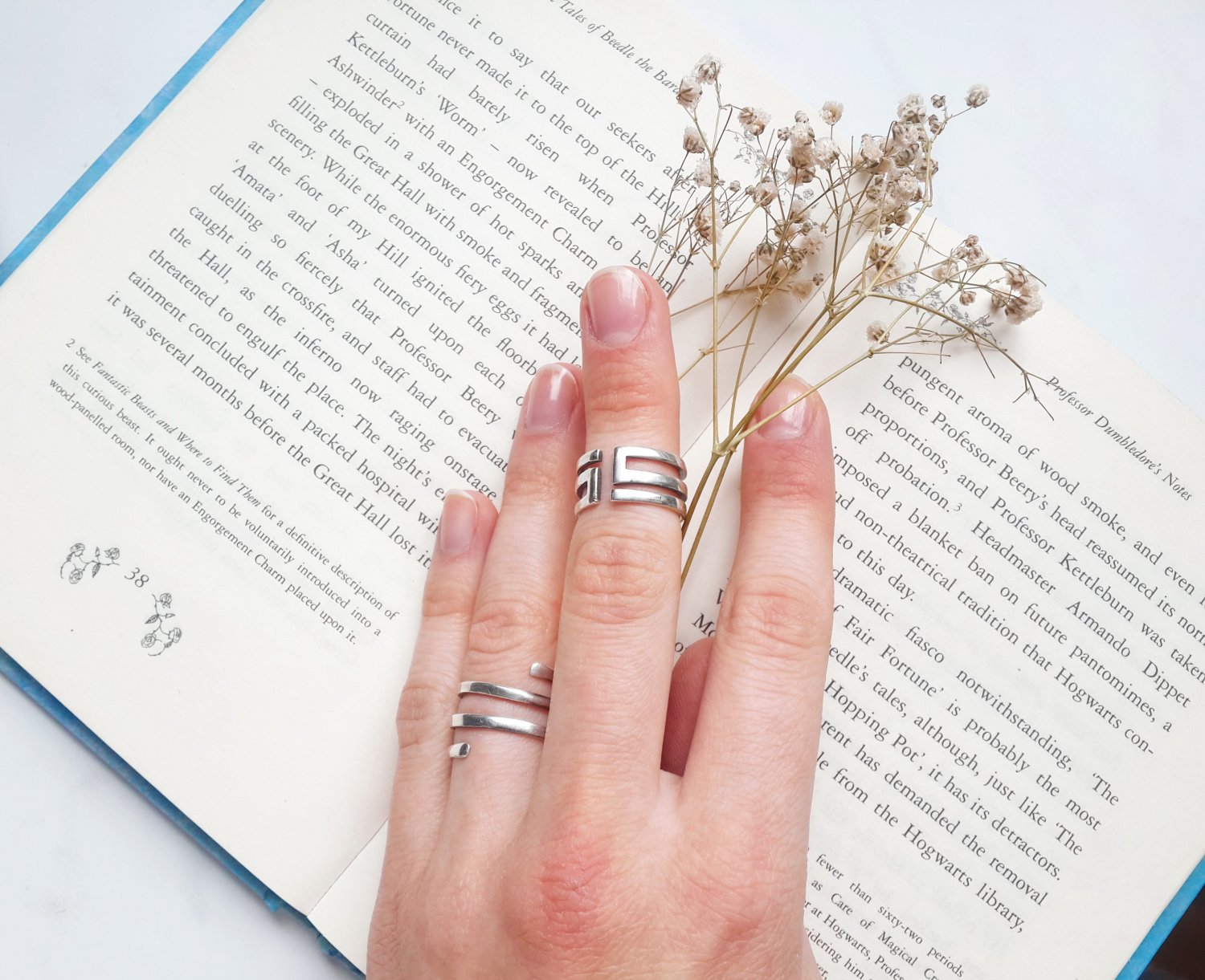 Sterling Silver ring Labyrinth