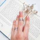 Sterling Silver ring Labyrinth