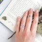 Sterling Silver ring Labyrinth