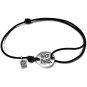 No Fear, Sterling silver inspirational bracelet
