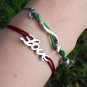 Snake bracelet, sterling silver