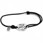 Latin quote The world is yours, sterling silver