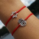 Star of david bracelet, sterling silver
