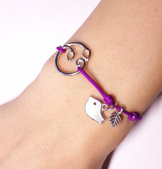 Sprout Bracelet, Sterling Silver