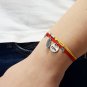 Feather bracelet, sterling silver