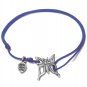 Butterfly bracelet, sterling silver