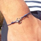 Anchor bracelet, sterling silver