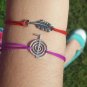 Cho Ku Rei bracelet, sterling silver charm