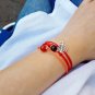Cho Ku Rei bracelet, sterling silver charm