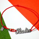 Italy Bracelet, sterling silver charm
