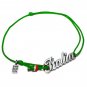 Italy Bracelet, sterling silver charm