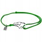 Elephant bracelet, sterling silver