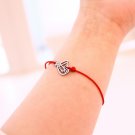 Saxophone bracelet, sterling silver