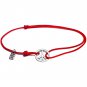 Peace sign bracelet, sterling silver