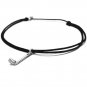Hockey bracelet, sterling silver