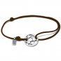 Soccer bracelet, sterling silver