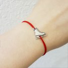Figure skating bracelet, sterling silver